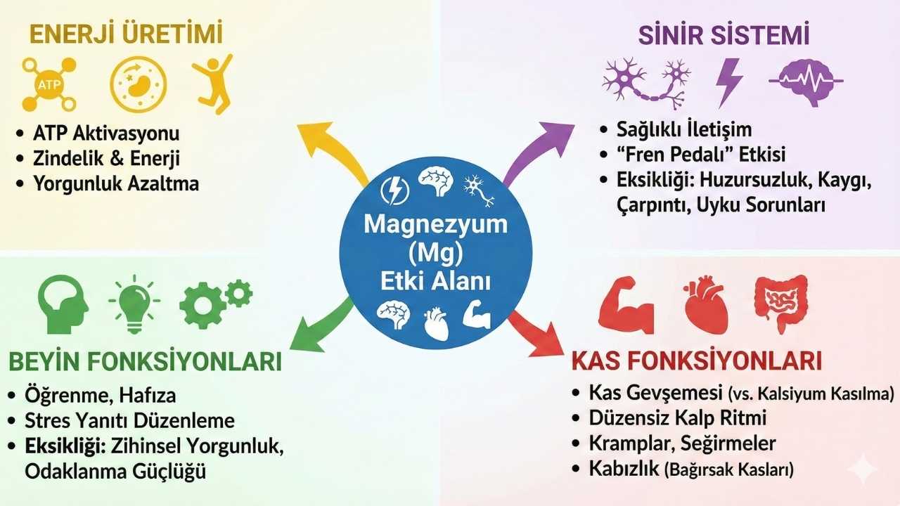 Magnezyumun faydaları